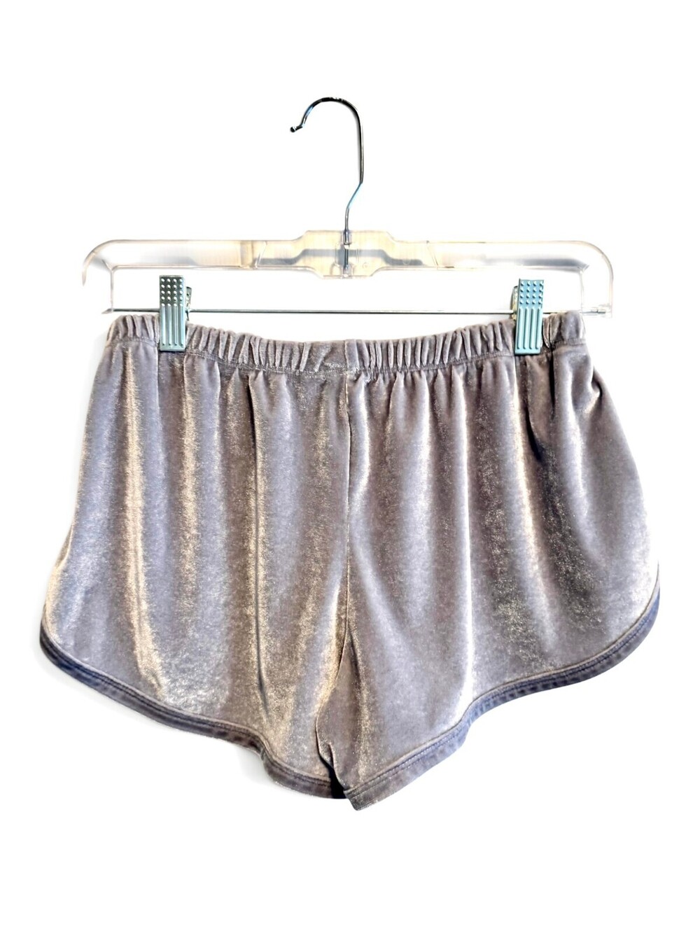 John Galt Lisette Silver Lounge Shorts - One Size